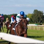 Derby-Trial, Zieleinlauf